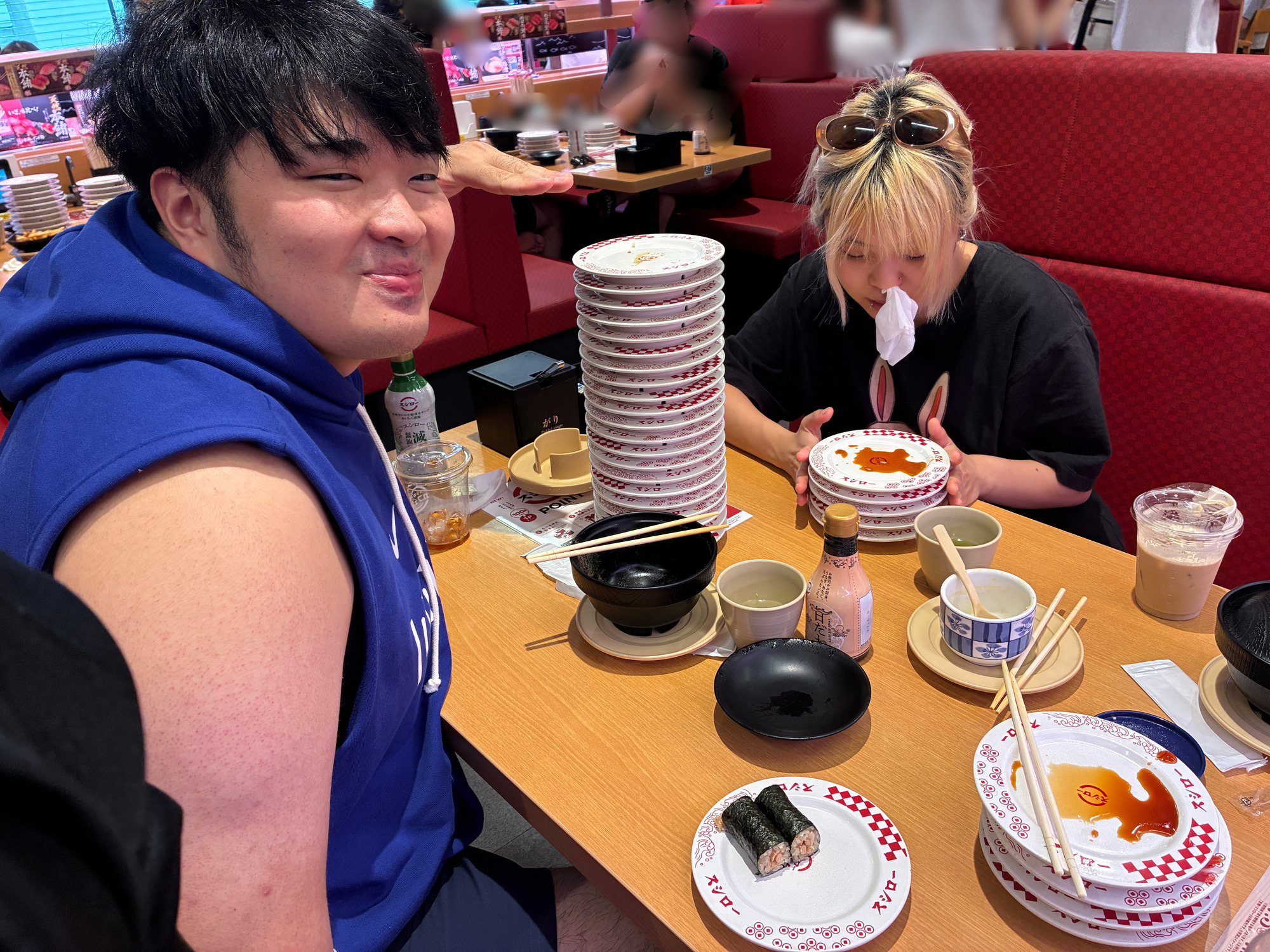 遠征ご飯。〜回る寿司編〜